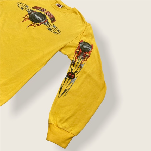 VINTAGE Uke’s Harley Davidson Long Sleeve Top - Picture 4 of 10